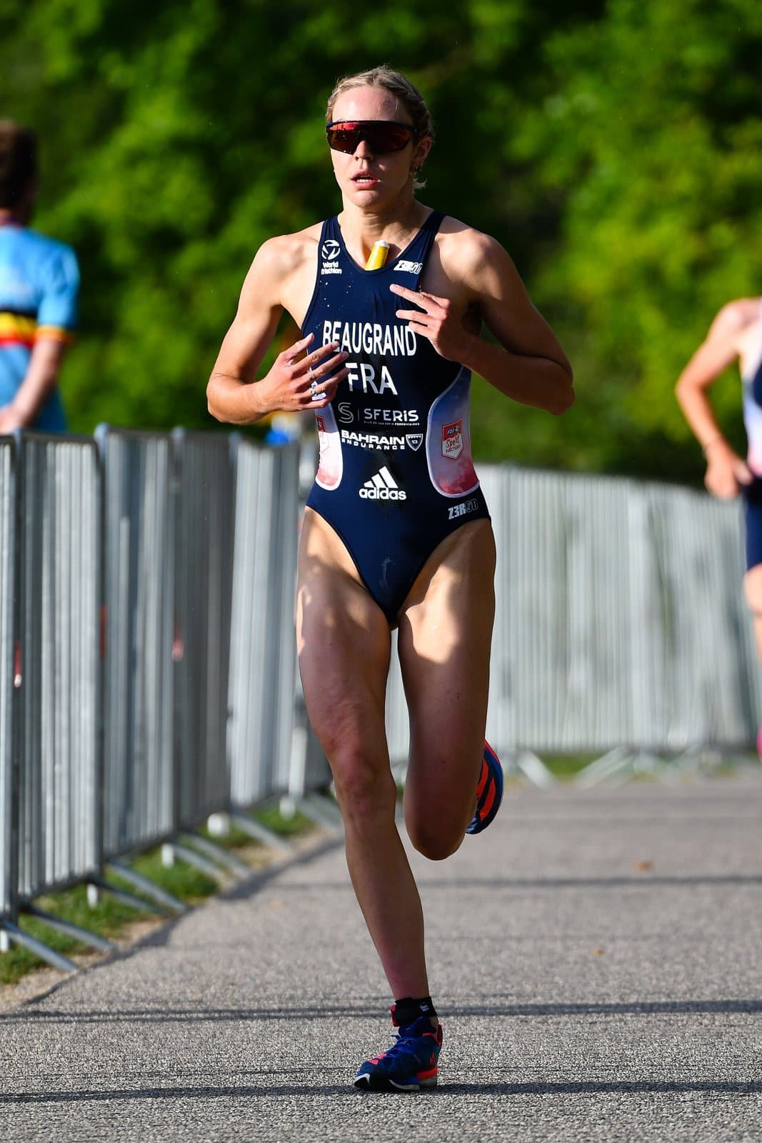 Cassandre Beaugrand en course à pied