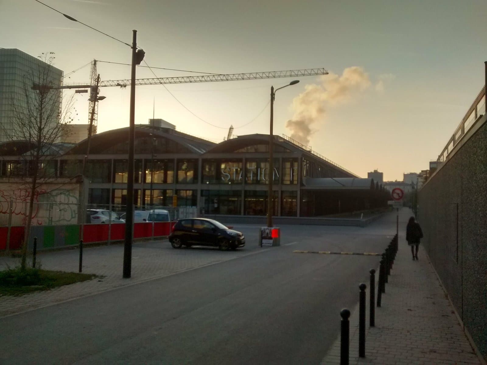 La halle Freyssinet, qui abrite Station F