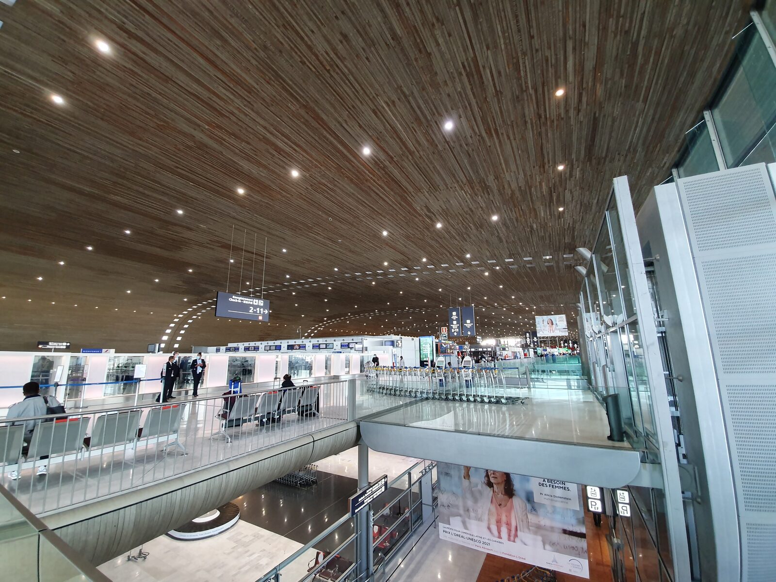 Terminal 2E de l’aéroport Paris-Charles de Gaulle
