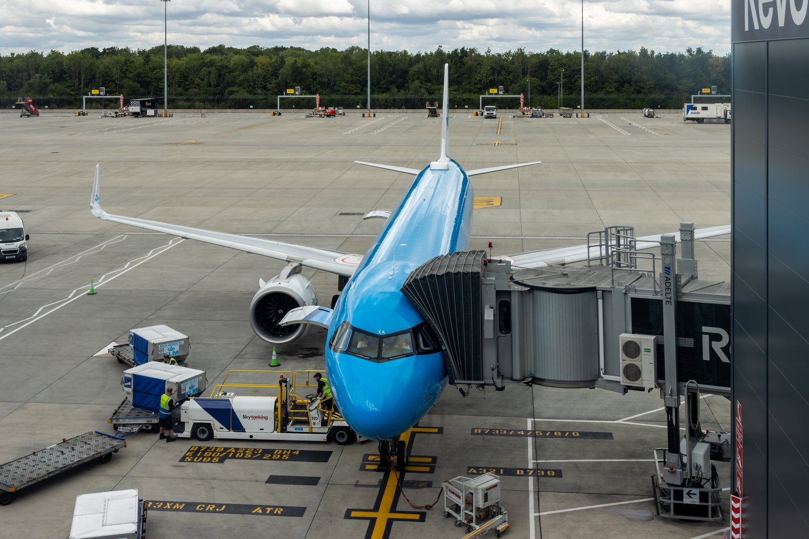 Airbus A321neo KLM au sol, famille A320neo