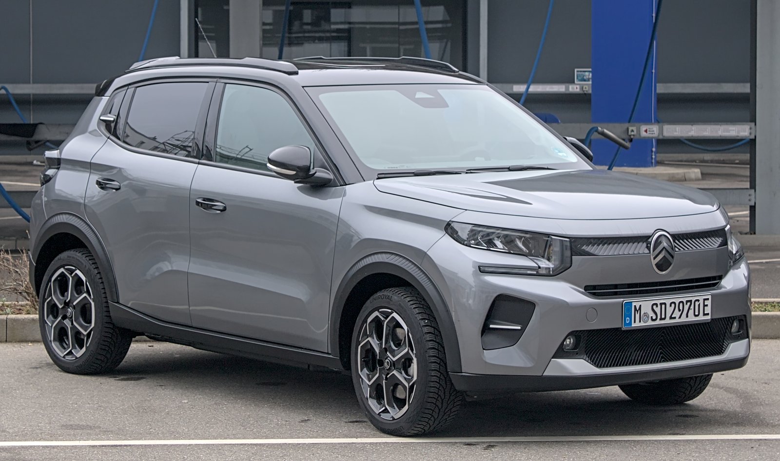 Citroën ë-C3 électrique vue de profil