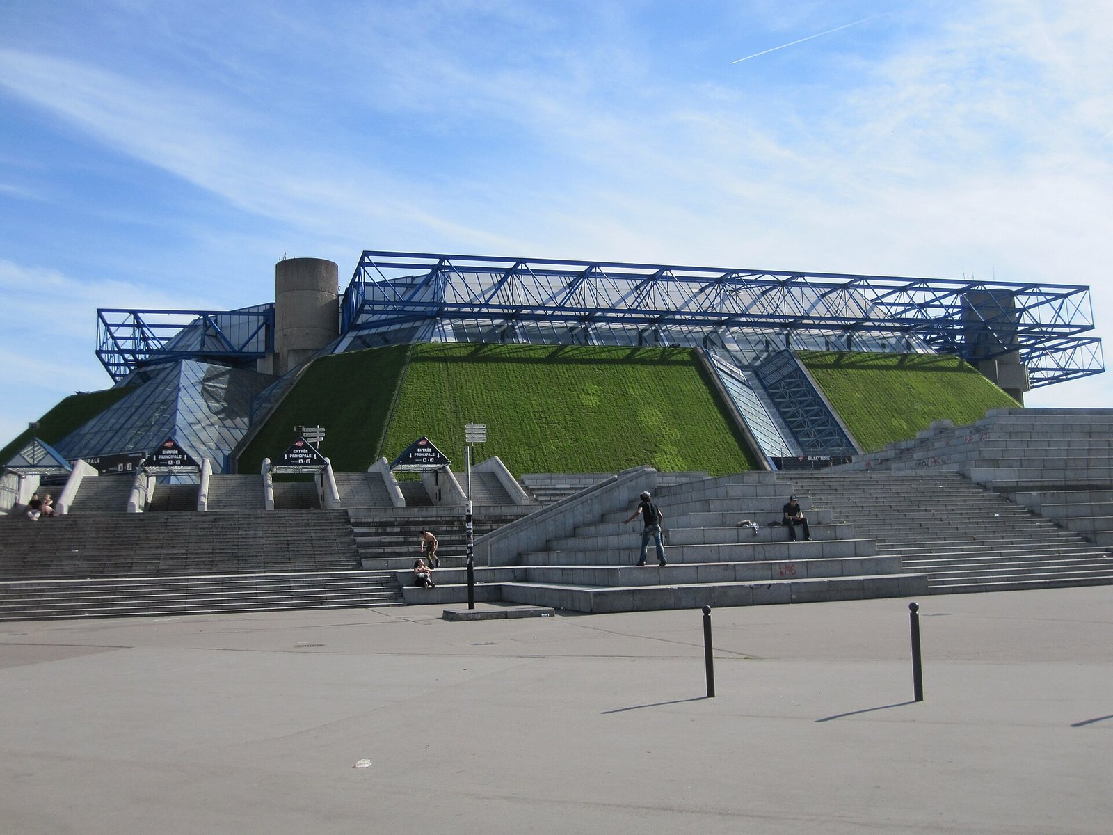 Vue extérieure de l’Accor Arena