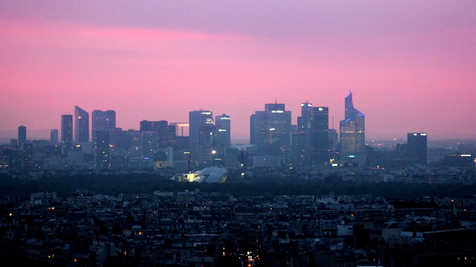 Skyline de La Défense à Paris