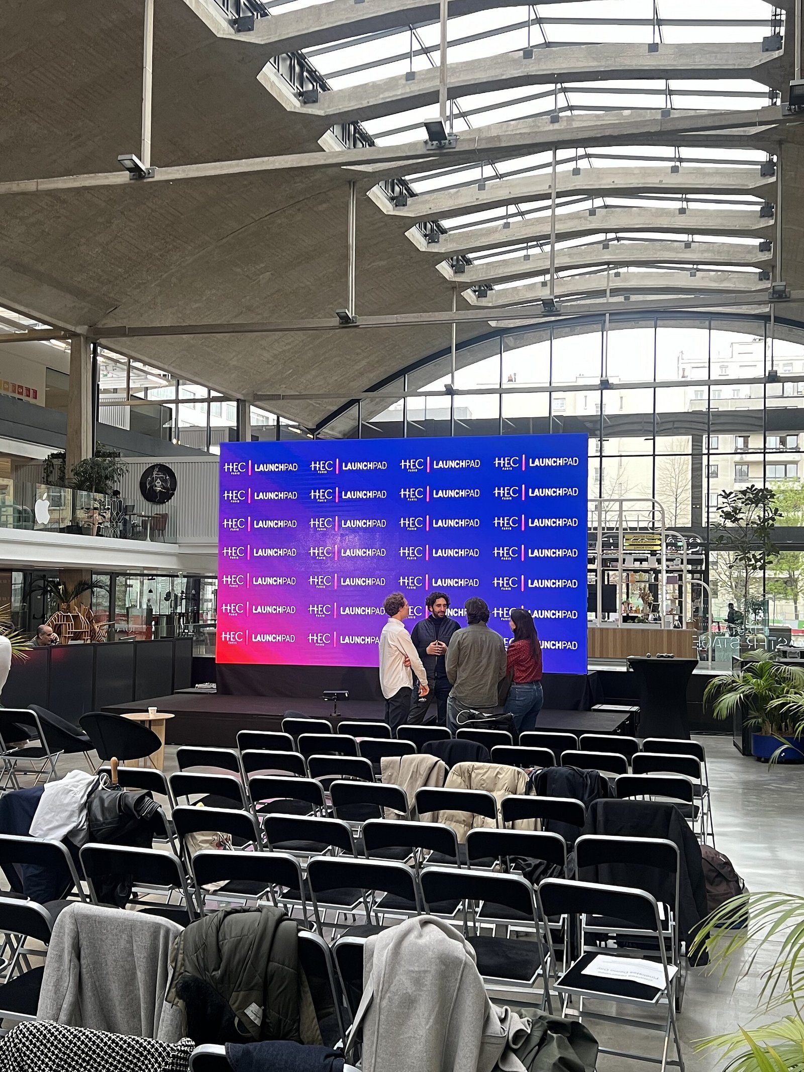 Événement start-up à Station F, Paris