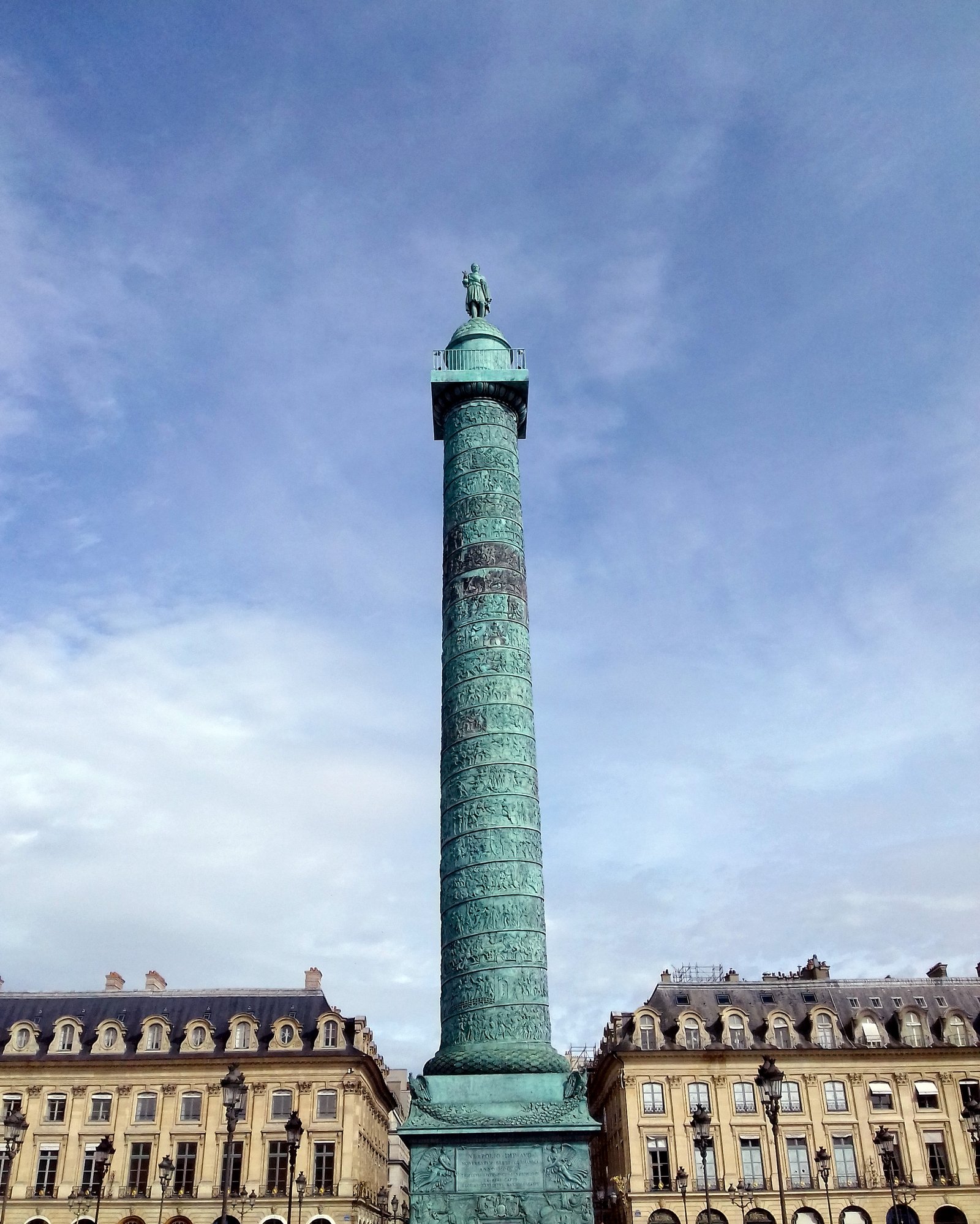 La place Vendôme à Paris
