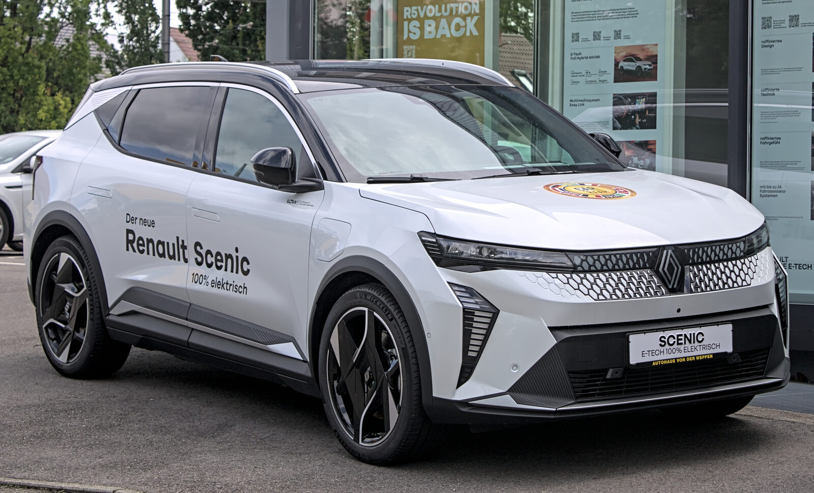 Renault Scénic E-Tech 100 % électrique en présentation